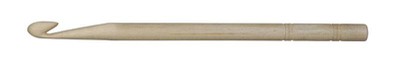 KnitPro Крючок односторонний Basix Birch Wood, 10.00 мм, 15 см
