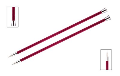 KnitPro Спицы прямые Royale, 6.00 мм, 30 см