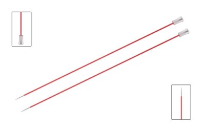 KnitPro Спицы прямые Zing, 2.00 мм, 40 см