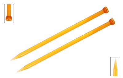 KnitPro Спицы прямые Trendz, 10.00 мм, 25 см