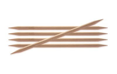 KnitPro Спицы носочные Basix Birch Wood, 3.75 мм, 20 см