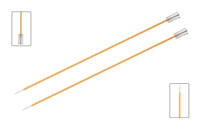 KnitPro Спицы прямые Zing, 2.25 мм, 25 см