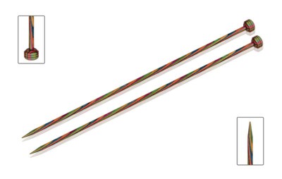 KnitPro Спицы прямые Symfonie Wood, 4.50 мм, 40 см