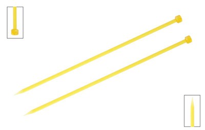 KnitPro Спицы прямые Trendz, 6.00 мм, 30 см