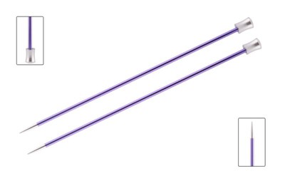 KnitPro Спицы прямые Zing, 7.00 мм, 35 см