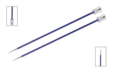 KnitPro Спицы прямые Zing, 4.50 мм, 40 см