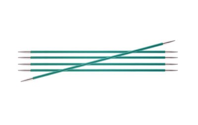 KnitPro Спицы носочные Zing, 8.00 мм, 15 см