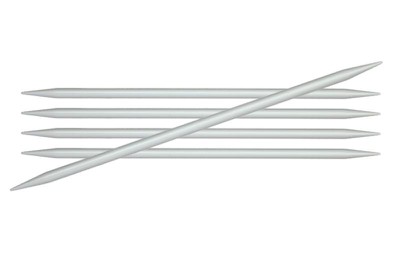 KnitPro Спицы носочные Basix Aluminum, 2.00 мм, 15 см