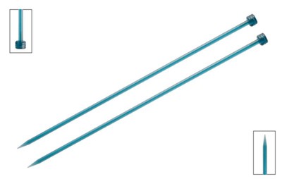 KnitPro Спицы прямые Trendz, 5.50 мм, 25 см