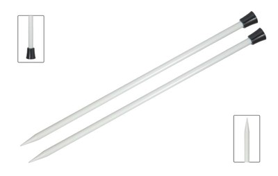 KnitPro Спицы прямые Basix Aluminum, 2.75 мм, 25 см